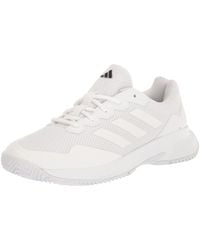 adidas - Game Court 2 Footwear White/footwear White/matte Silver 9.5 D - Lyst