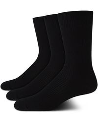 Calvin Klein - 3 Pack Soft Athletic Performance Crew Socks For - Casual Long S Sport - Lyst