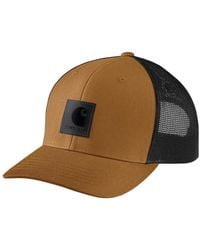 Carhartt - Rugged Flex Twill Mesh-back Logo Patch Cap - Lyst