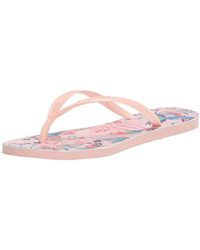 havaianas slim tropical ballet rose