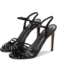 Nine West - Female Meripen Black Snake 001 9.5 Medium - Lyst