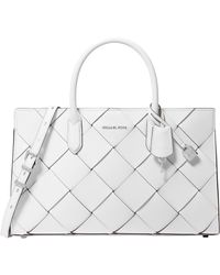 Michael Kors - Md Ew Satchel Handtas Voor - Lyst