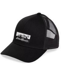 Eddie Bauer - Black Graphic Logo Hat - Lyst