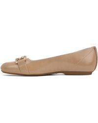 Dr. Scholls - Wexley Adorn Skimmer Flat Taupe Smooth 10 M - Lyst