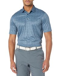 Greg Norman - Collection Ml75 Microlux Origami Print Polo - Lyst