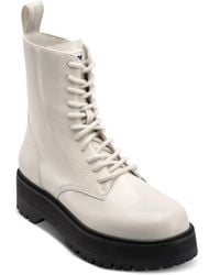 DKNY - Batu Lug Sole Lace Up Combat Boot Fashion - Lyst