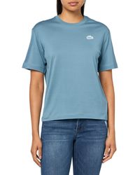 Lacoste - Crocodile Print Jersey T-shirt - Lyst