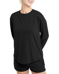Hanes - Standard Originals Tri-blend Long-sleeve T-shirt - Lyst