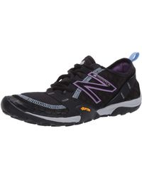 New Balance S Minimus Wt10v1 Trail Running Shoes in Black/Blue (Black) -  Save 44% | Lyst
