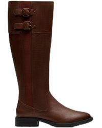 Clarks - Adalynn Hope Kniehohe Stiefel für - Lyst