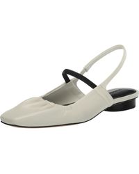 Vince - Venice Slingback Mary Jane Square Toe Flat - Lyst