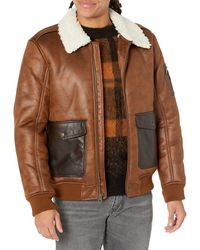 Levi's - Faux Shearling Shortie Rancher Jacket - Lyst