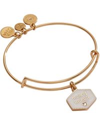 ALEX AND ANI - Maid Of Honor Heart Bangle - Lyst