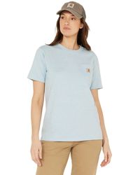 Carhartt - Plus Size Loose Fit Heavyweight Short-sleeve Pocket T-shirt - Lyst