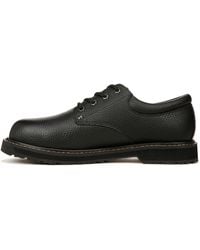 Dr. Scholls - Dr. Scholl's S Harrington Composite Toe Work Oxford Black Leather 9.5 M - Lyst