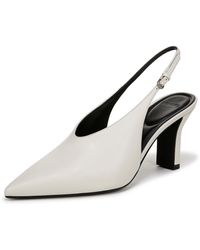 Vince - S Devi Pump Milk White Leather 5 M - Lyst