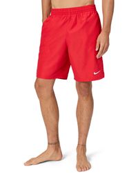 Nike - 9" Volley Shorts,university Red,large - Lyst