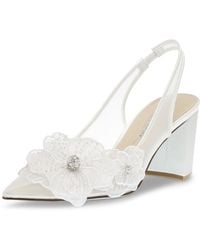 Betsey Johnson - By Betsey Johnson Petra (Ivory) High Heels - Lyst