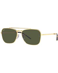 Ray-Ban - New Caravan Rb 3636 Gold/grey 55/15/135 Unisex Sunglasses - Lyst
