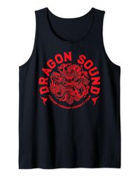Perry Ellis Dragons Funny Sound-friends For Tank Top - Black