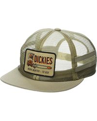 Dickies - Work Worthy Mesh Trucker Hat Beige - Lyst