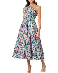 Shoshanna - Midnight Soho Floral Edina Dress - Lyst