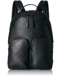 ecco leather backpack