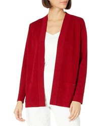 anne klein long cardigan