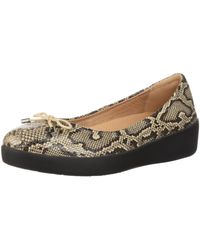 superbendy leather ballet flats