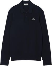 Lacoste - Sport Polo Collar Stretch Golf Sweater - Lyst