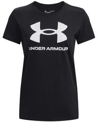 Under Armour - S Live Sportstyle Graphic Short Sleeve Crew Neck T-shirt - Lyst