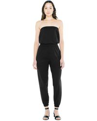 american apparel black jumpsuit