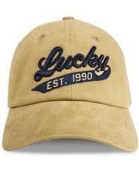 Lucky Brand - Cotton Baseball Cap With Adjustable Straps For And - Lyst