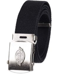 Dickies - Cotton Web Belt With Military Logo Buckle - Lyst