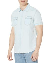 Guess - Short Sleeve Truckee Shirt - Lyst
