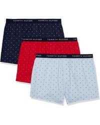 Tommy Hilfiger - Cotton Classics 3-pack Slim Fit Woven Boxer - Lyst