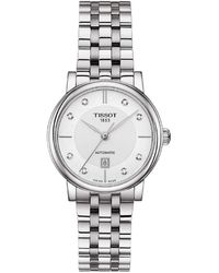 Tissot - S Carson Premium Automatic Lady 316l Stainless Steel Case Automatic Watches - Lyst