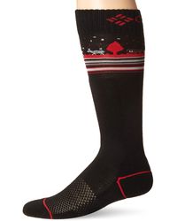 Columbia Erwachsene s/s Knee High Ski Socks - Schwarz