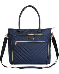Kenneth Cole - Chelsea Quilted Chevron 15" Laptop & Tablet Business Tote With Removeable Shoulder Strap - Lyst