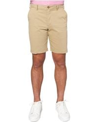Izod - Classic Saltwater Flat Front Chino Short - Lyst