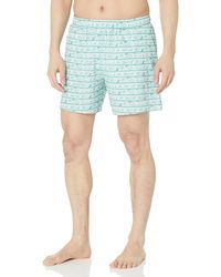 Lacoste - Standard Mesh Printed Swim Shorts - Lyst
