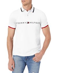 Tommy Hilfiger - Short Sleeve Polo Shirt In Slim Fit - Lyst