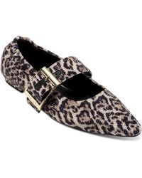 DKNY - Cormic Pointed Toe Ballet Flat With Belt Strap Sandal - Lyst