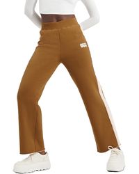 UGG - Myah Bonded Fleece Pants Chestnut Xs - Lyst
