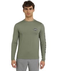 Quiksilver - Swimwear Regular Fit Upf 50 Long Sleeve Sun Tee Rash Guard Shirt - Lyst
