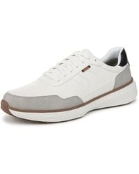 Dr. Scholls - Dr. Scholl's S Jake Retro Sneaker White Grey Fabric 12 M - Lyst
