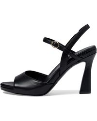 Naturalizer - S Lala High Heel Dress Sandal Black Leather 11 W - Lyst