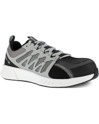 Reebok - Work Men's Fusion Flexweave Comp Toe Athlet Grey And White - 9.5 Medium - Lyst