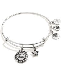 ALEX AND ANI - Connections Expandable Bangle For - Lyst