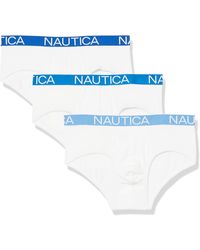 Details about   Nautica Men's Cotton Classic Multipack Briefs Choose SZ/Color